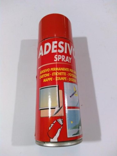 ADESIVO SPRAY X CARTA UNI COD.BO459   