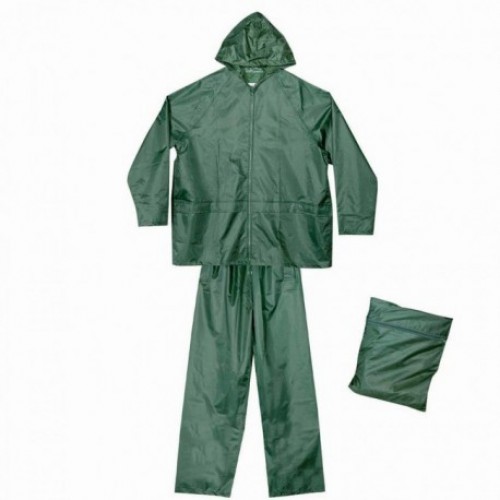 IMPERMEABILE COMPLETO VERDE F/NYLON XXL   