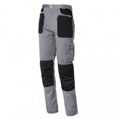 PANTALONE STRETCH FODERATO 8730W GRIGIO S   