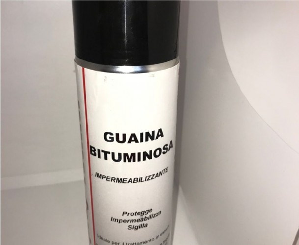 GUAINA BITUMINOSA SPRAY 500 ML.   