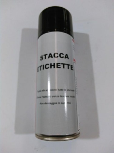 STACCA ETICHETTE SPRAY   