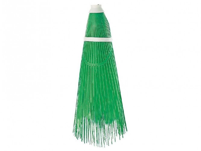 SCOPA SPAZZINA PVC VERDE   